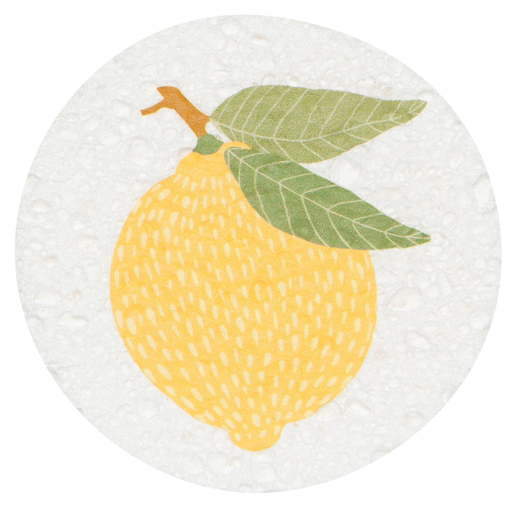 Lemon Compostable Sponge