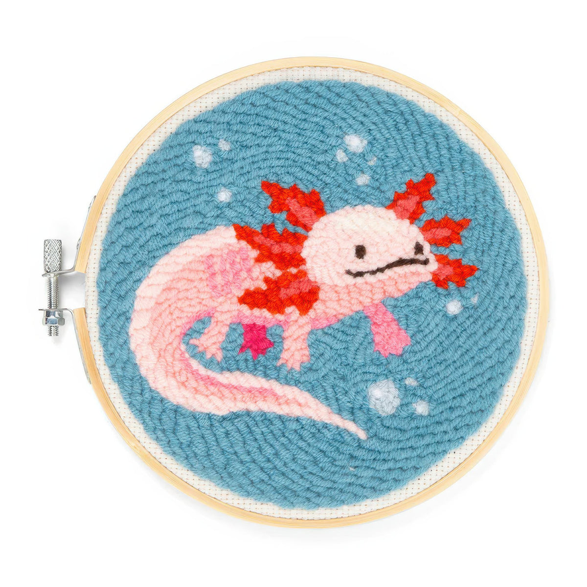 Axolotl Punch Needle Kit | Kikkerland – Outer Layer