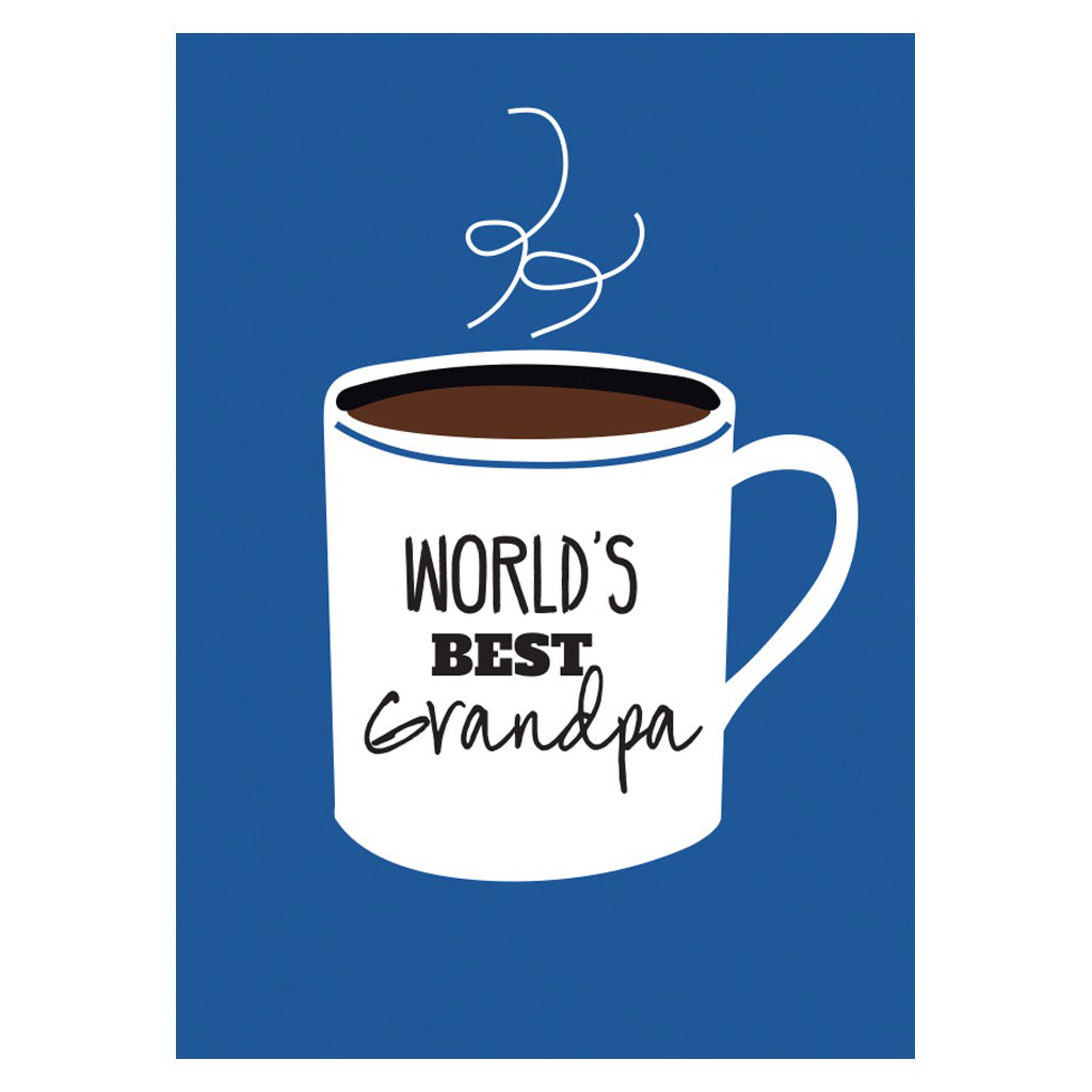 Coffee Grandpa Card.