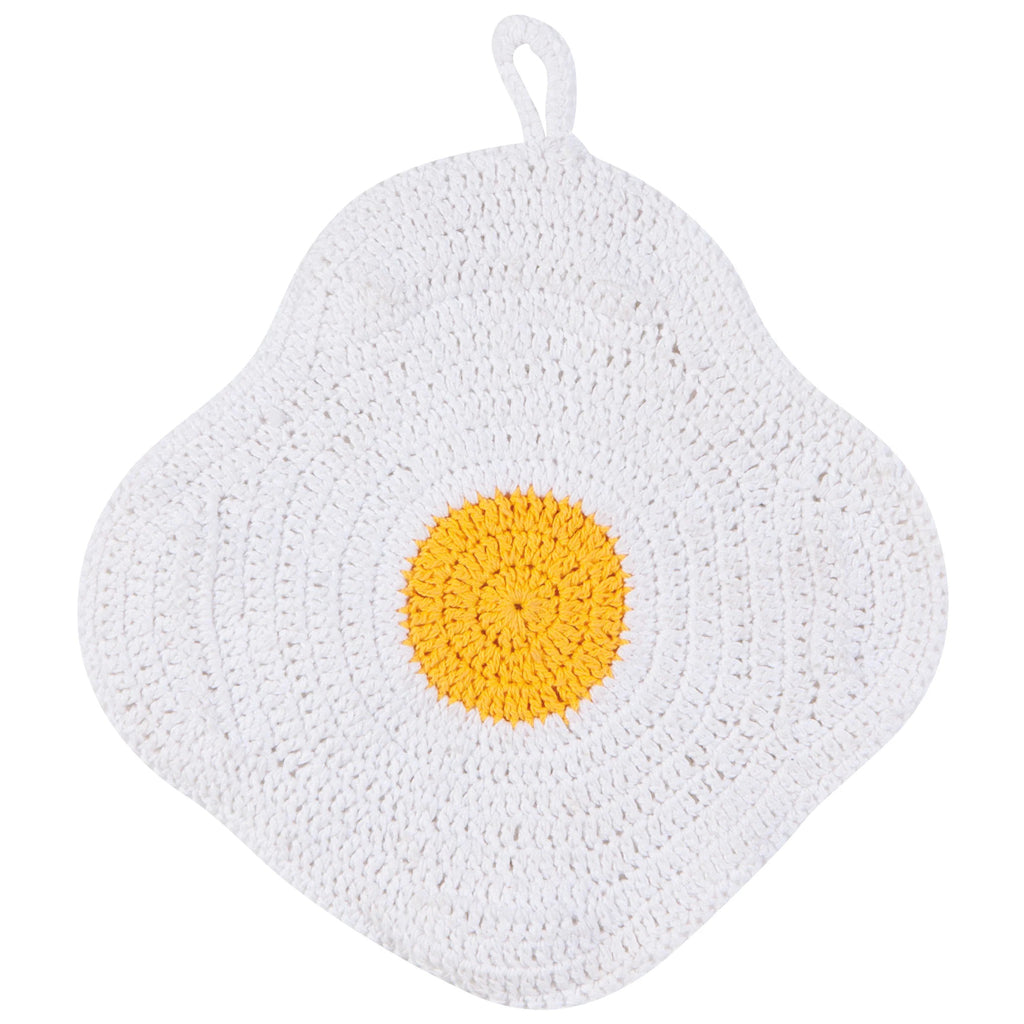 Eggs Crochet Trivet.