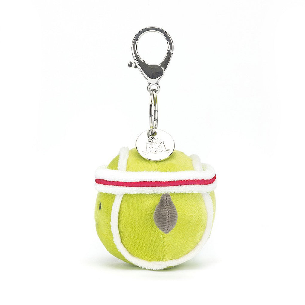 Side of Amuseables Sports Tennis Bag Charm.