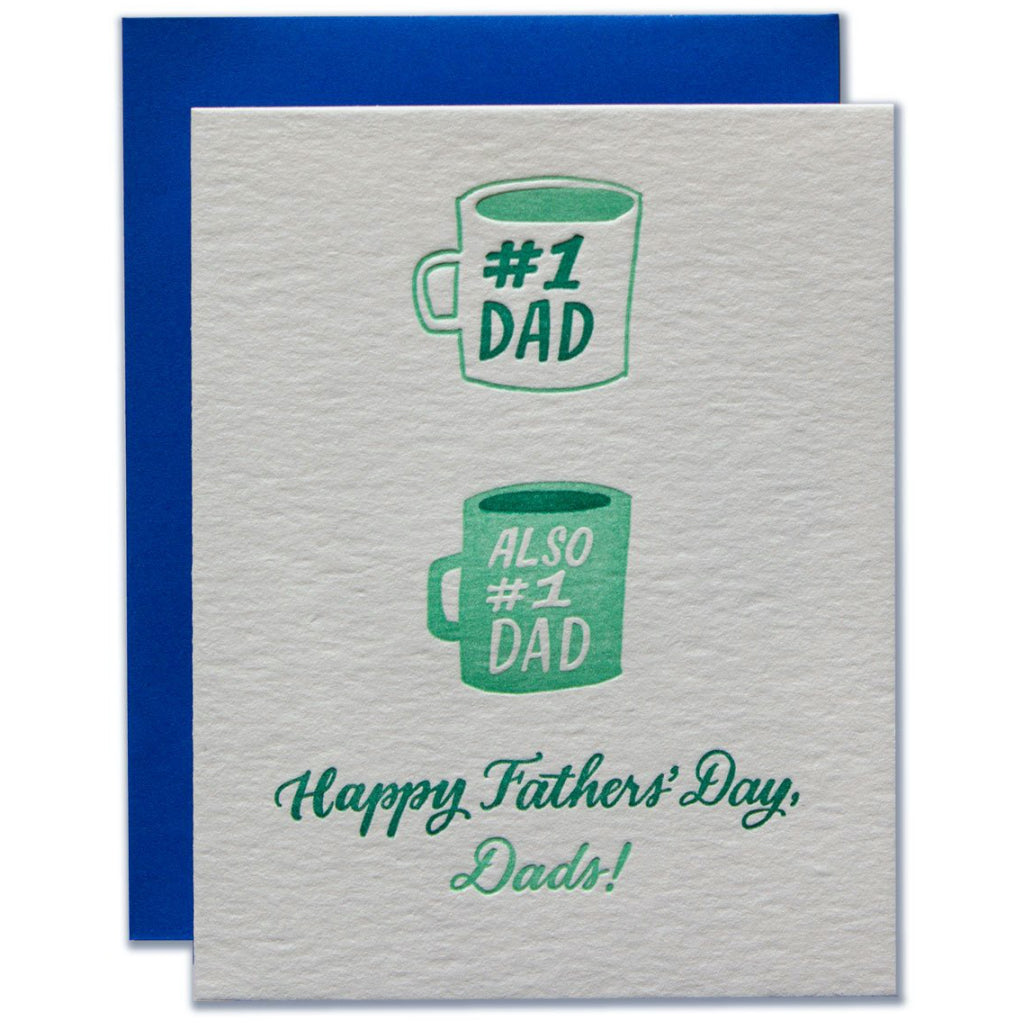 #1 Dads Father's Day Card