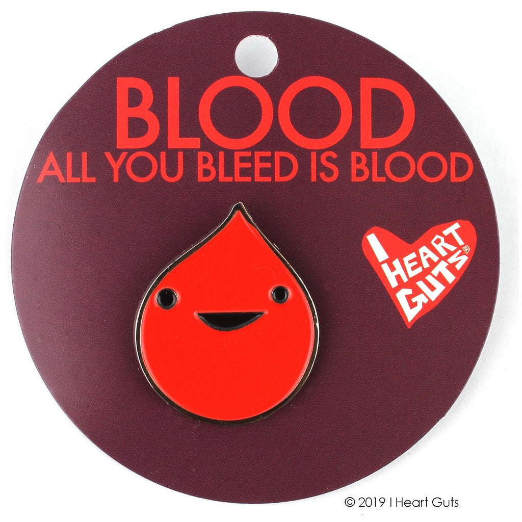 Blood Lapel Pin Package