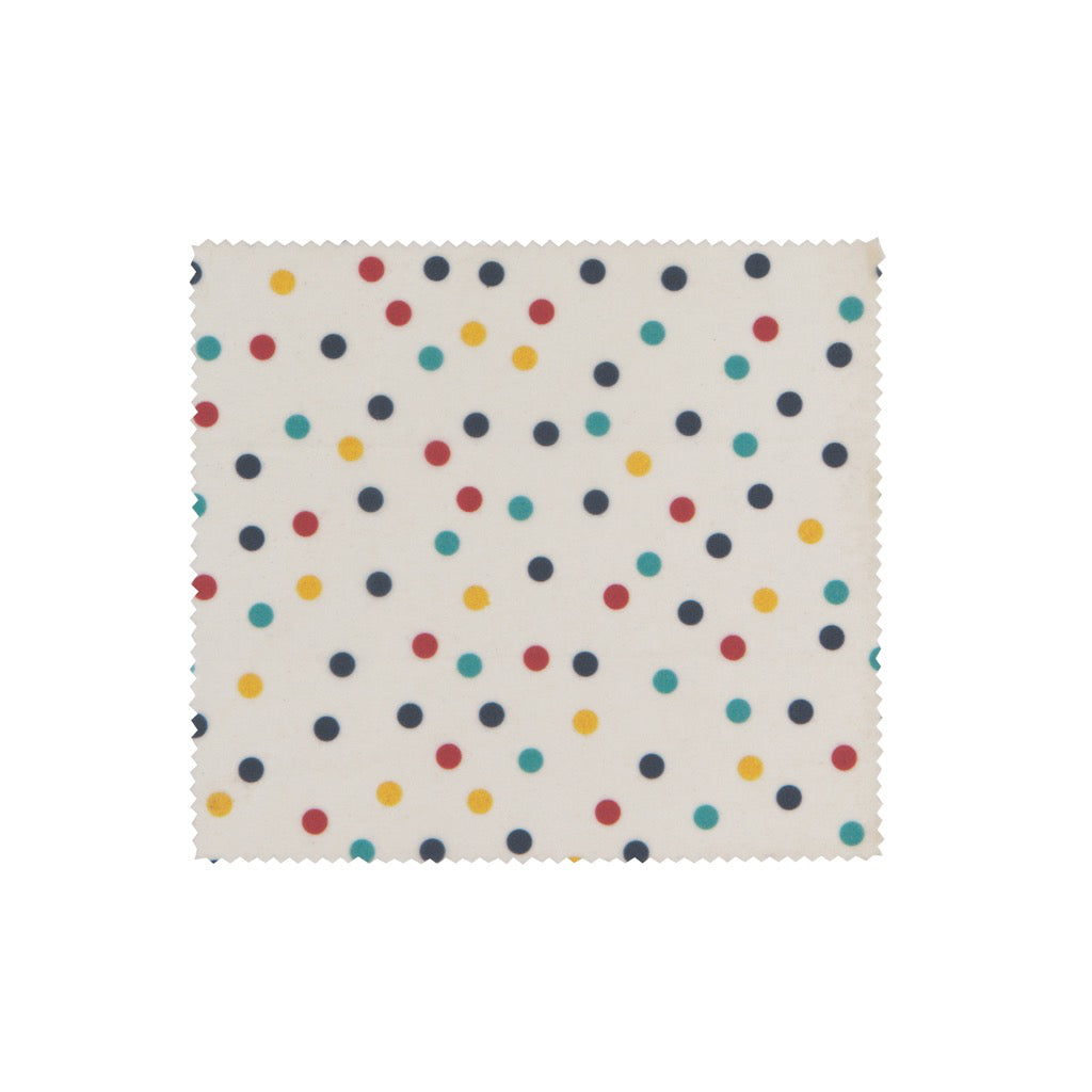 Gingham, Dots & Stripe Beeswax Wraps Small