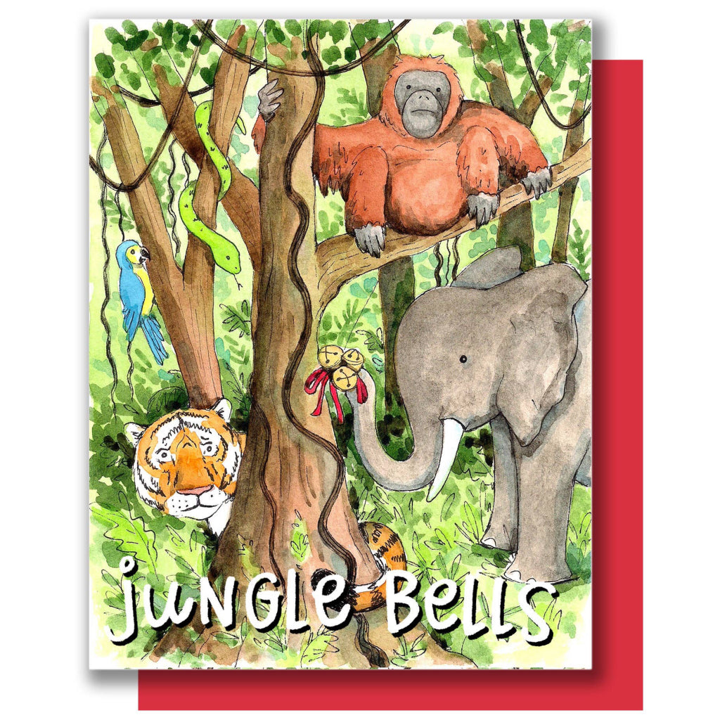 Jungle Bells Holiday Card
