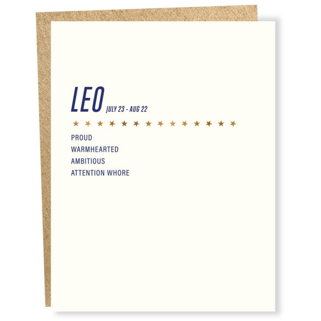 Leo Card