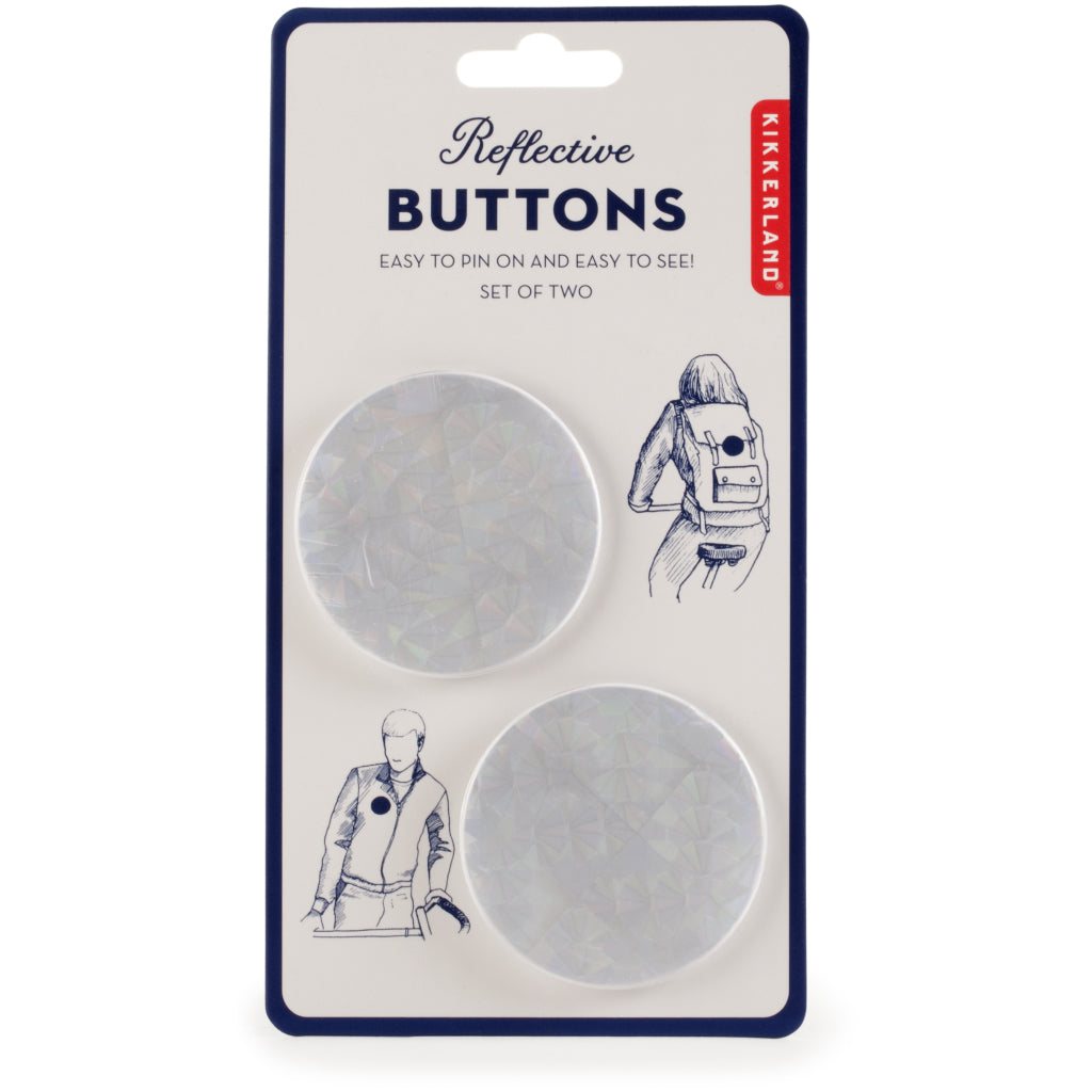 Package of Reflective Buttons.