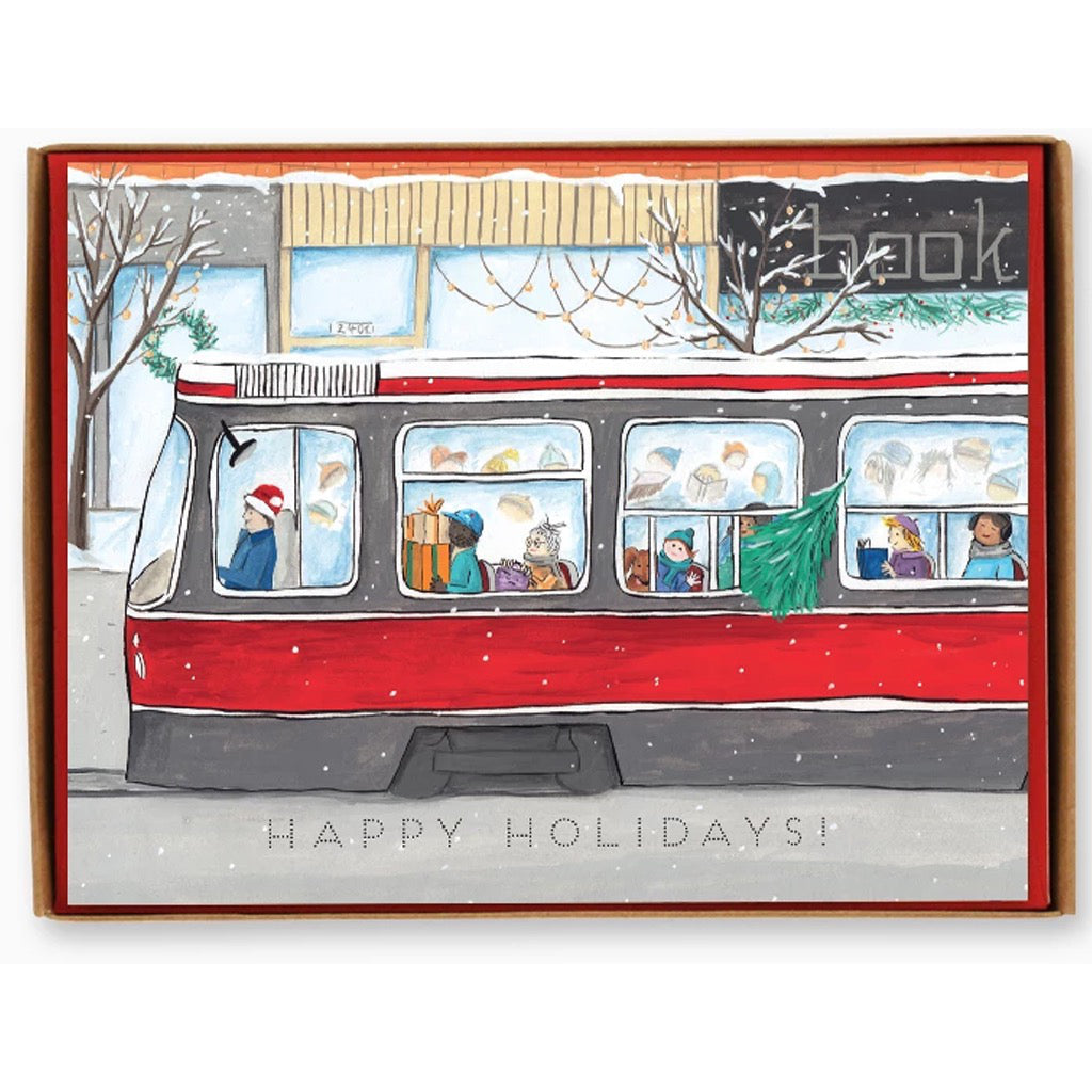 Toronto Streetcar Holiday Boxed Cards