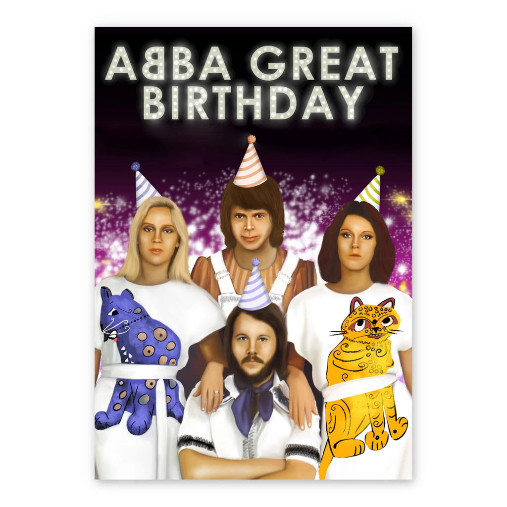 ABBA Great Birthday Card