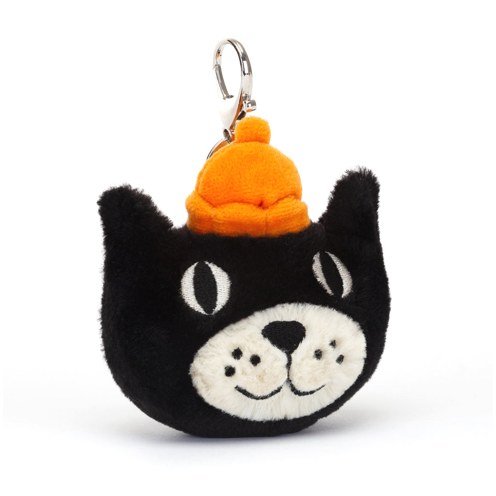 Angle view of Jellycat Bag Charm.