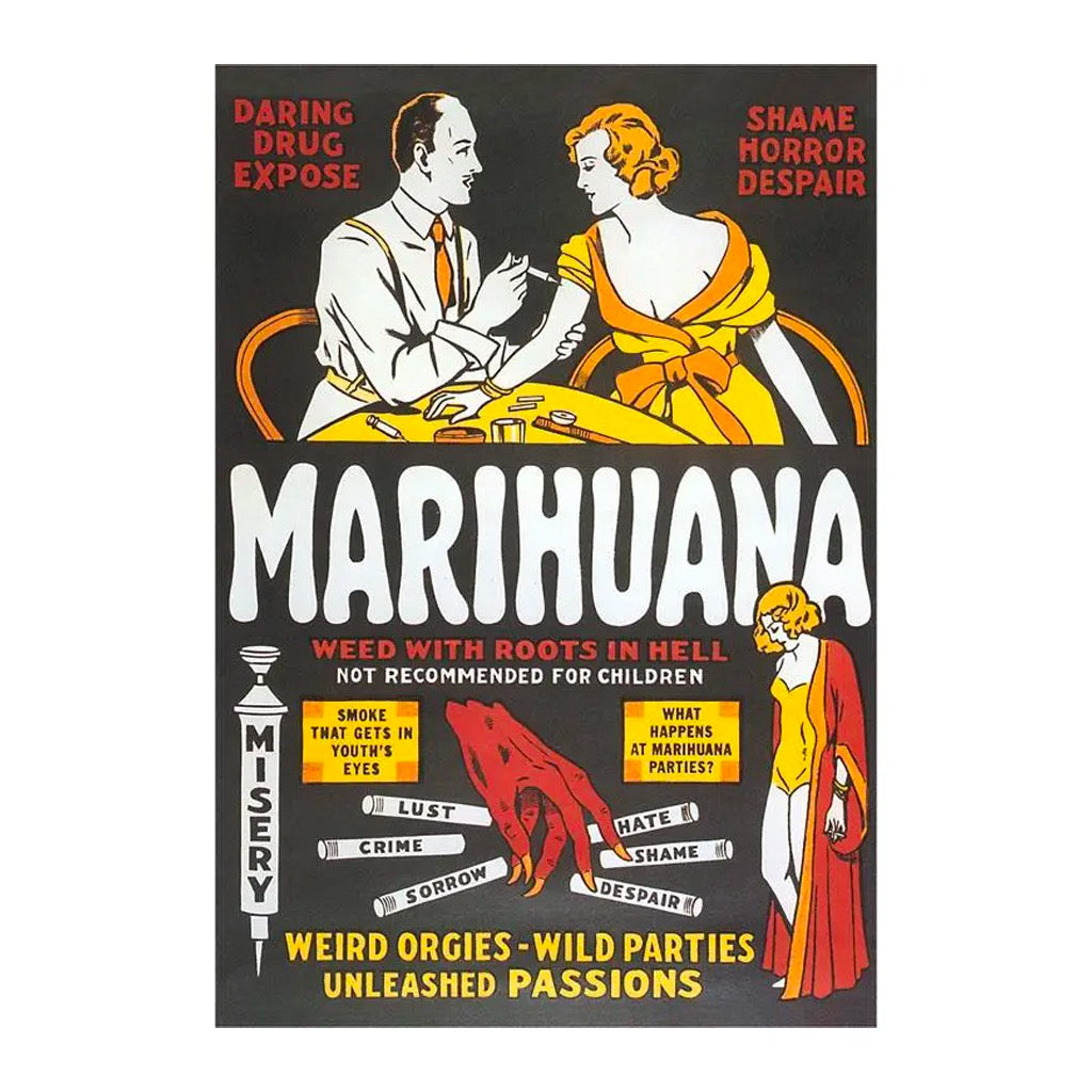 Anti-Marijuana Campaign Postcard.