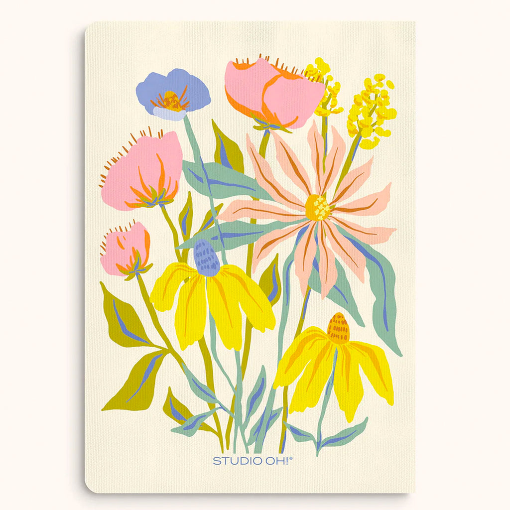 Back of Springtime Blooms Deconstructed Sketchbook.