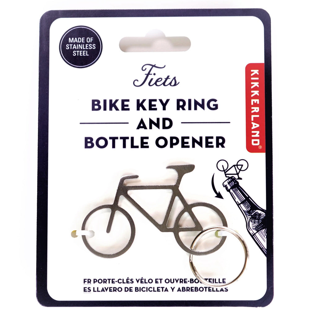 Bike Key Ring and Bottle Opener Packaging