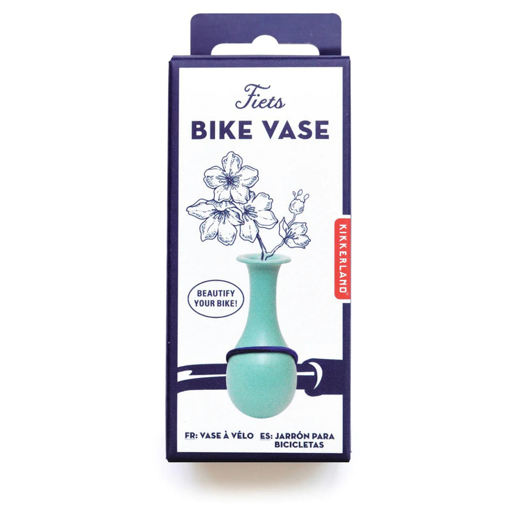 Bike Vase packaging.