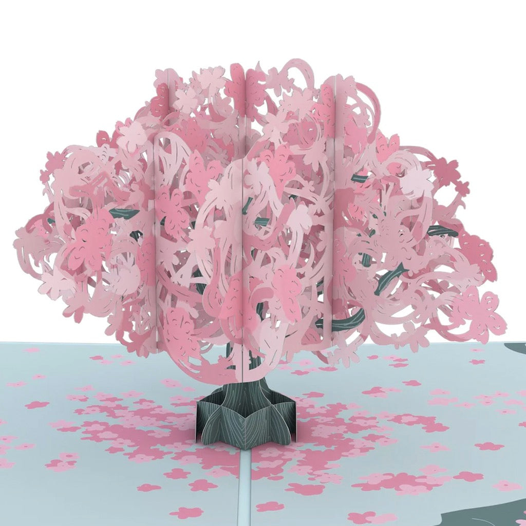 Birthday Cherry Blossom 3D Pop-Up Card.