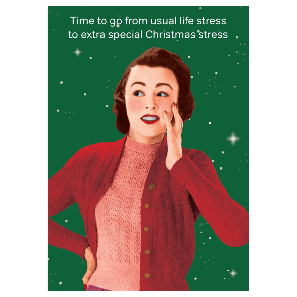 Christmas Stress Card