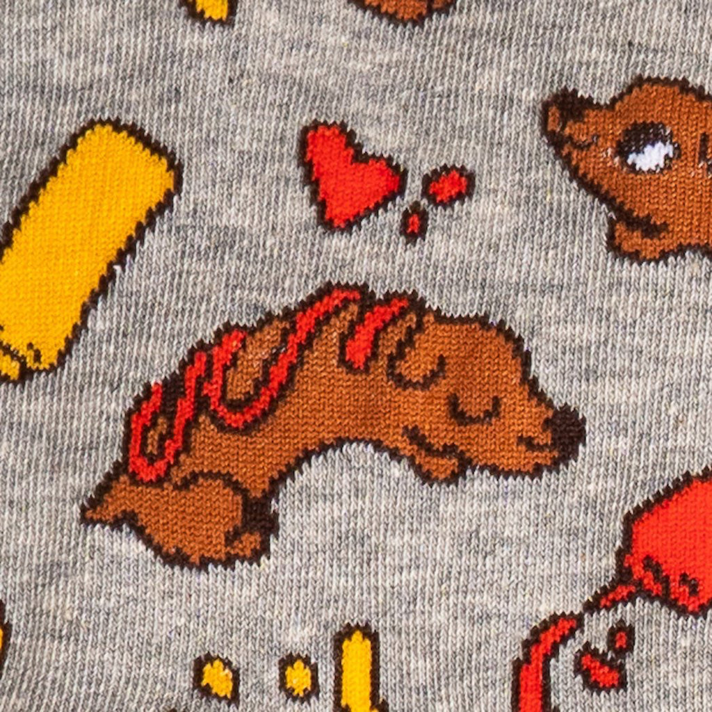Close-up view of Little Weenies Women's Crew Socks.