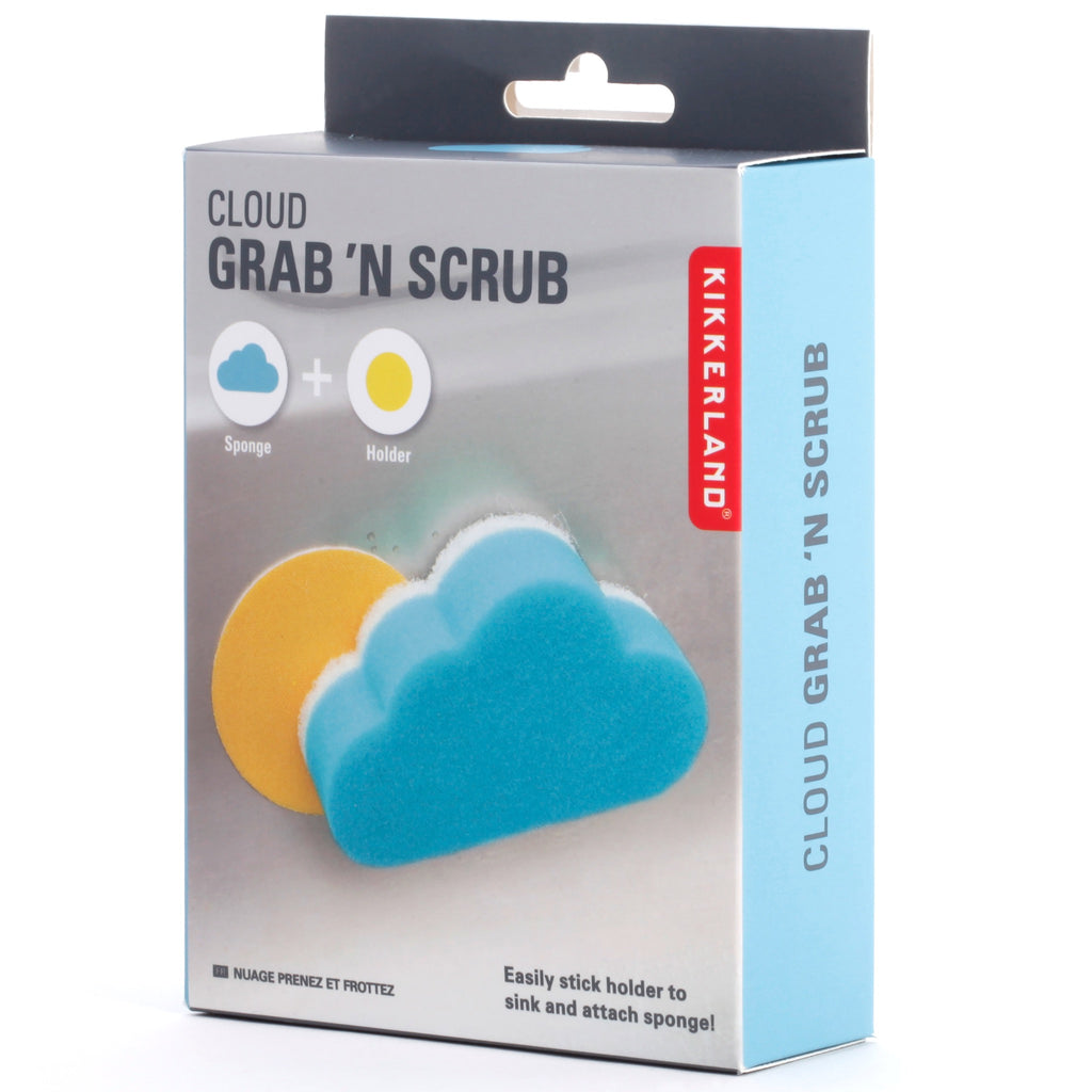 Cloud Grab 'N Scrub packaging.