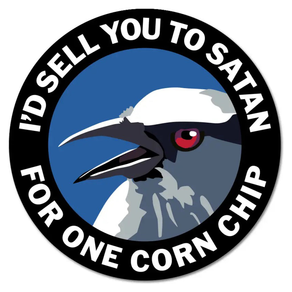 Corn Chip Sticker The Mincing Mockingbird Outer Layer