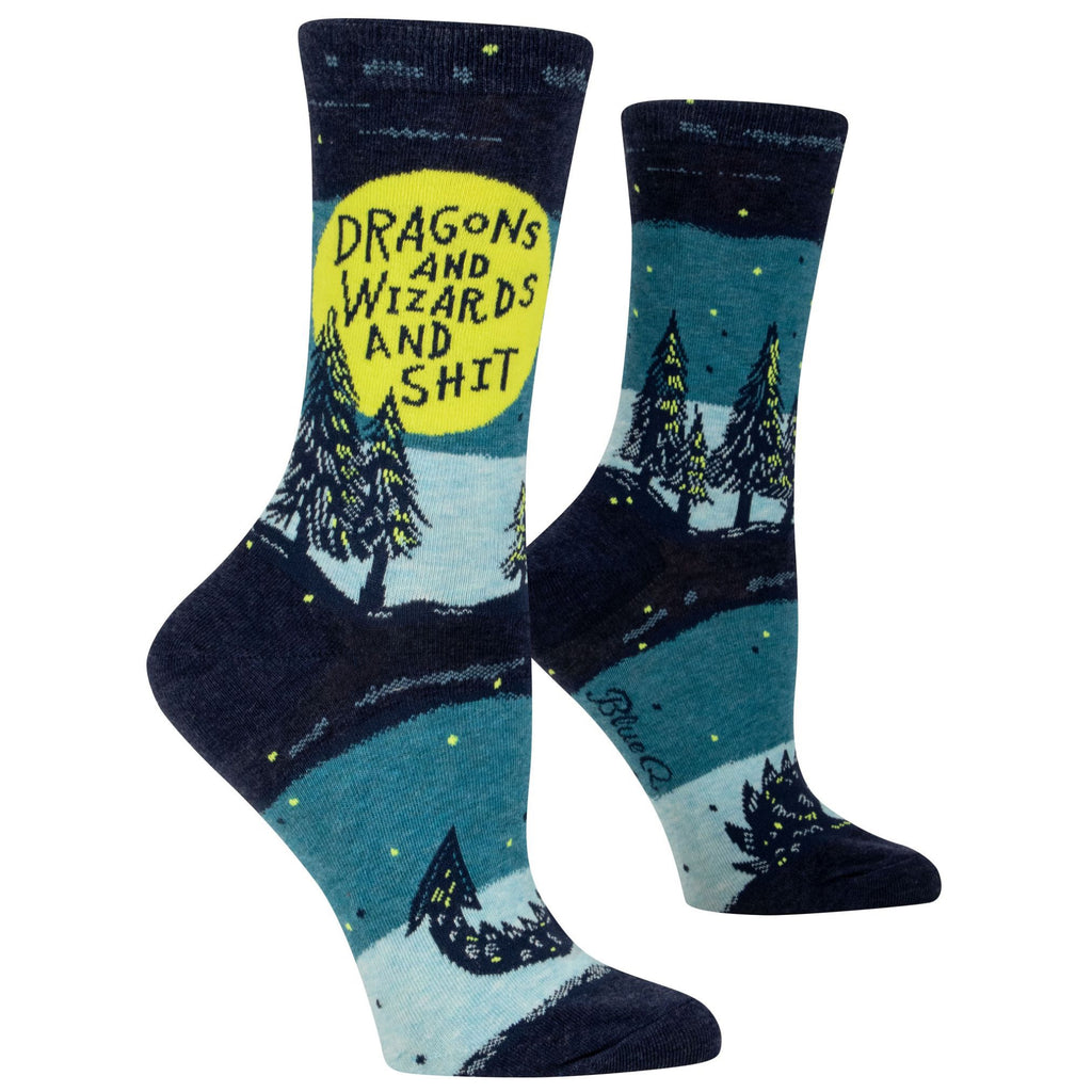 Dragons & Wizards Crew Socks.