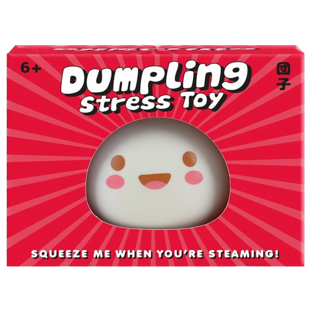 Dumpling Stress Toy packaging.
