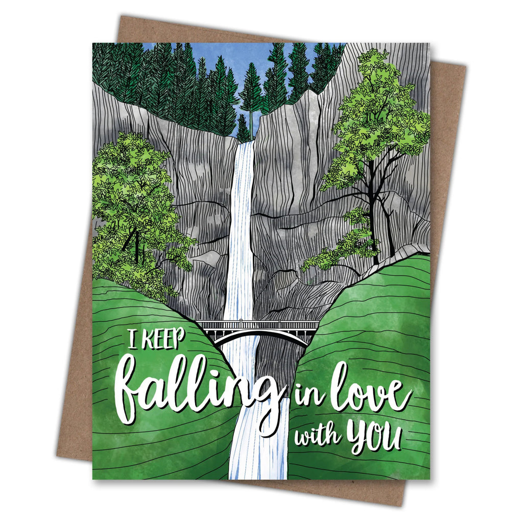 Falling In Love Card