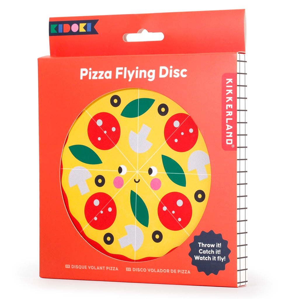 Flexible Silicone Flying Discs pizza.