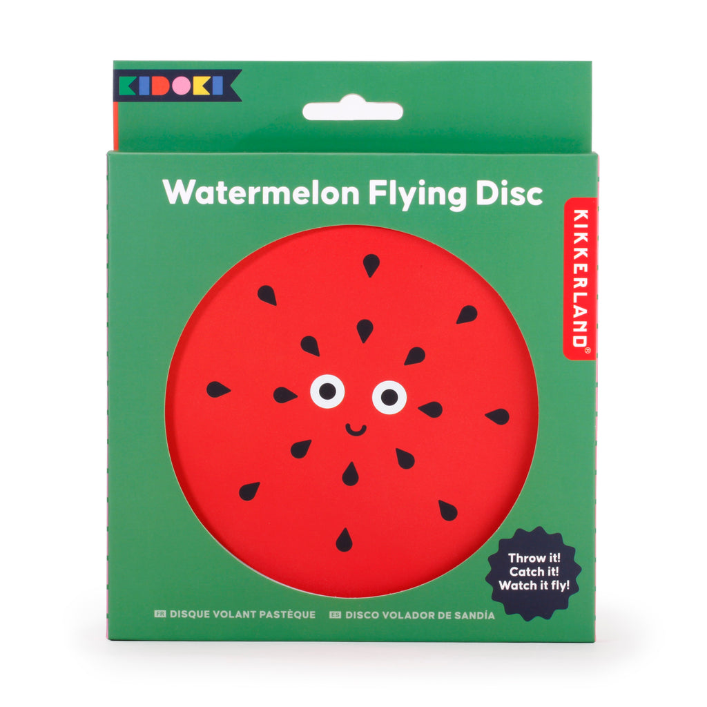 Flexible Silicone Flying Discs watermelon.