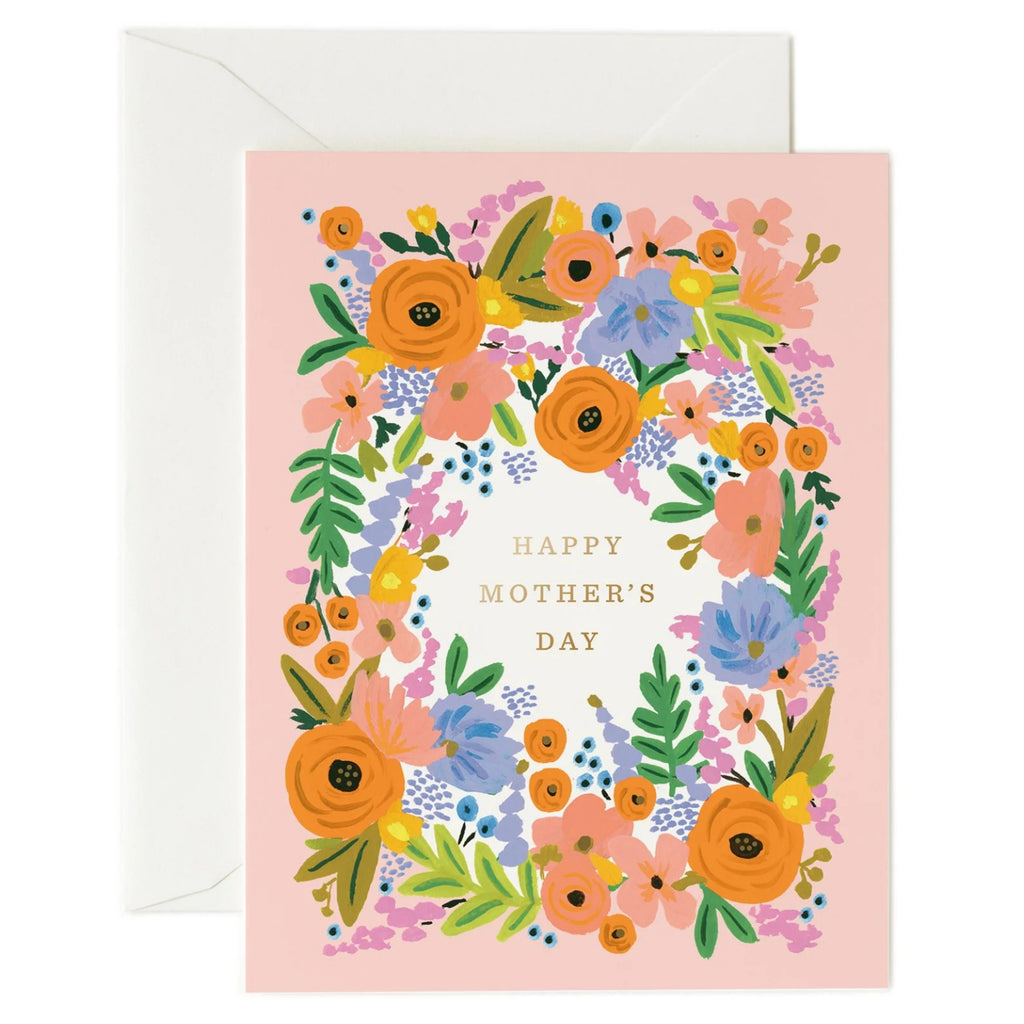Floral Happy Mother's Day Card.