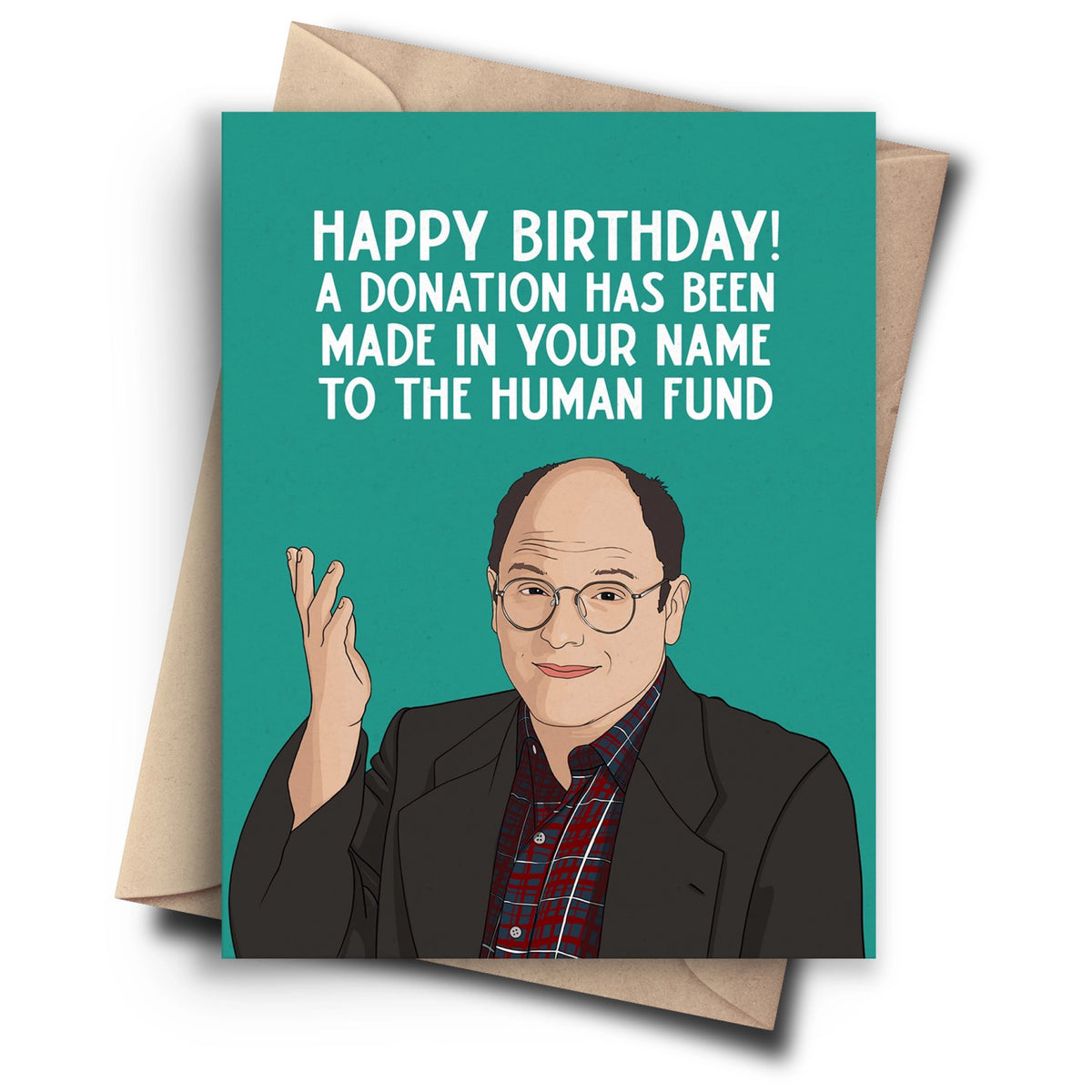 george-costanza-human-fund-birthday-card-pop-cult-paper-outer-layer