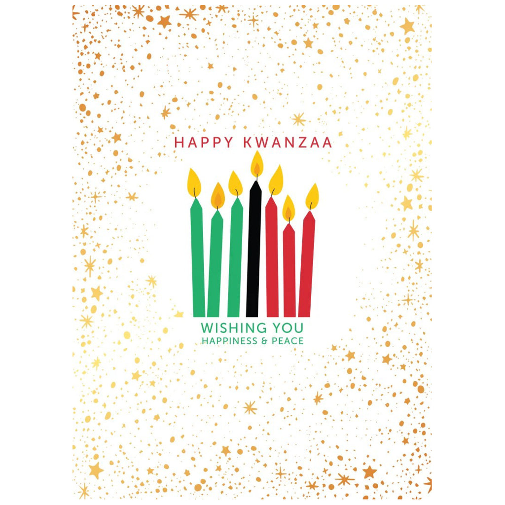 Happiness & Peace Kwanzaa Card.