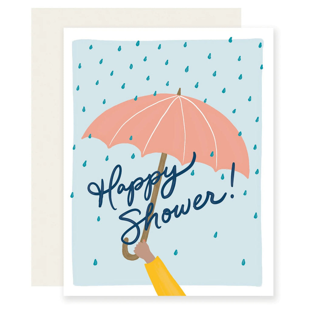 Happy Shower Umbrella Card