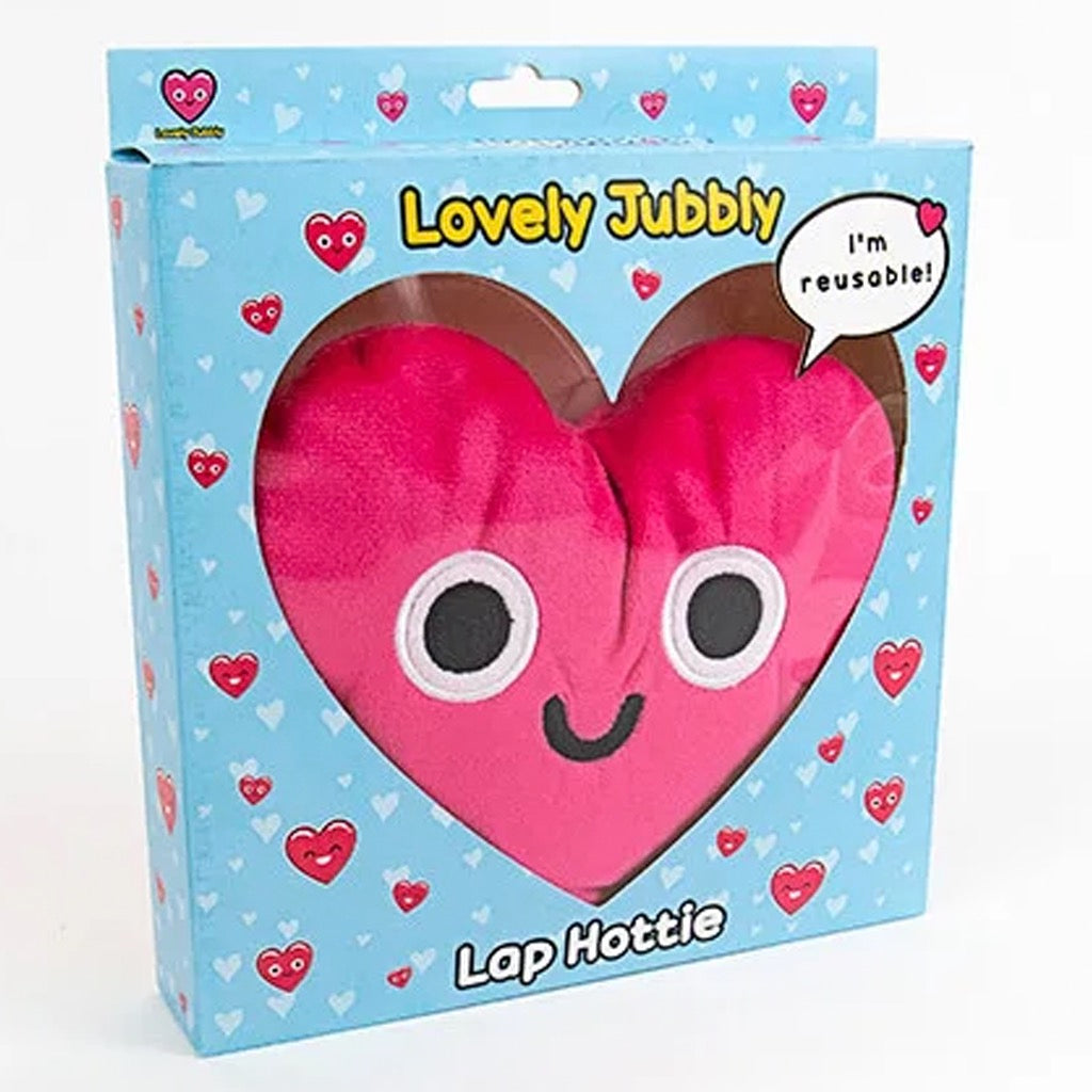 Heart Hottie Lap Warmer packaging.