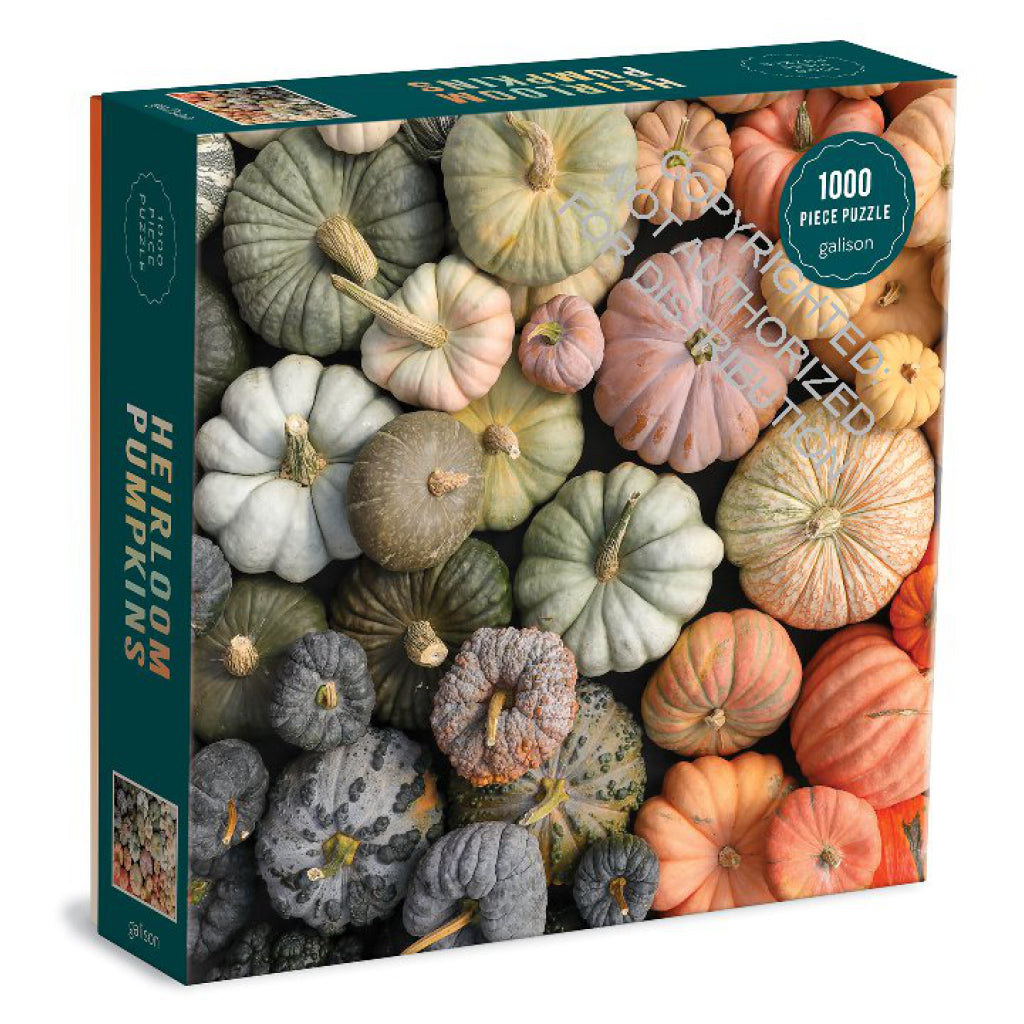 Heirloom Pumpkins 1000 Piece Puzzle box.