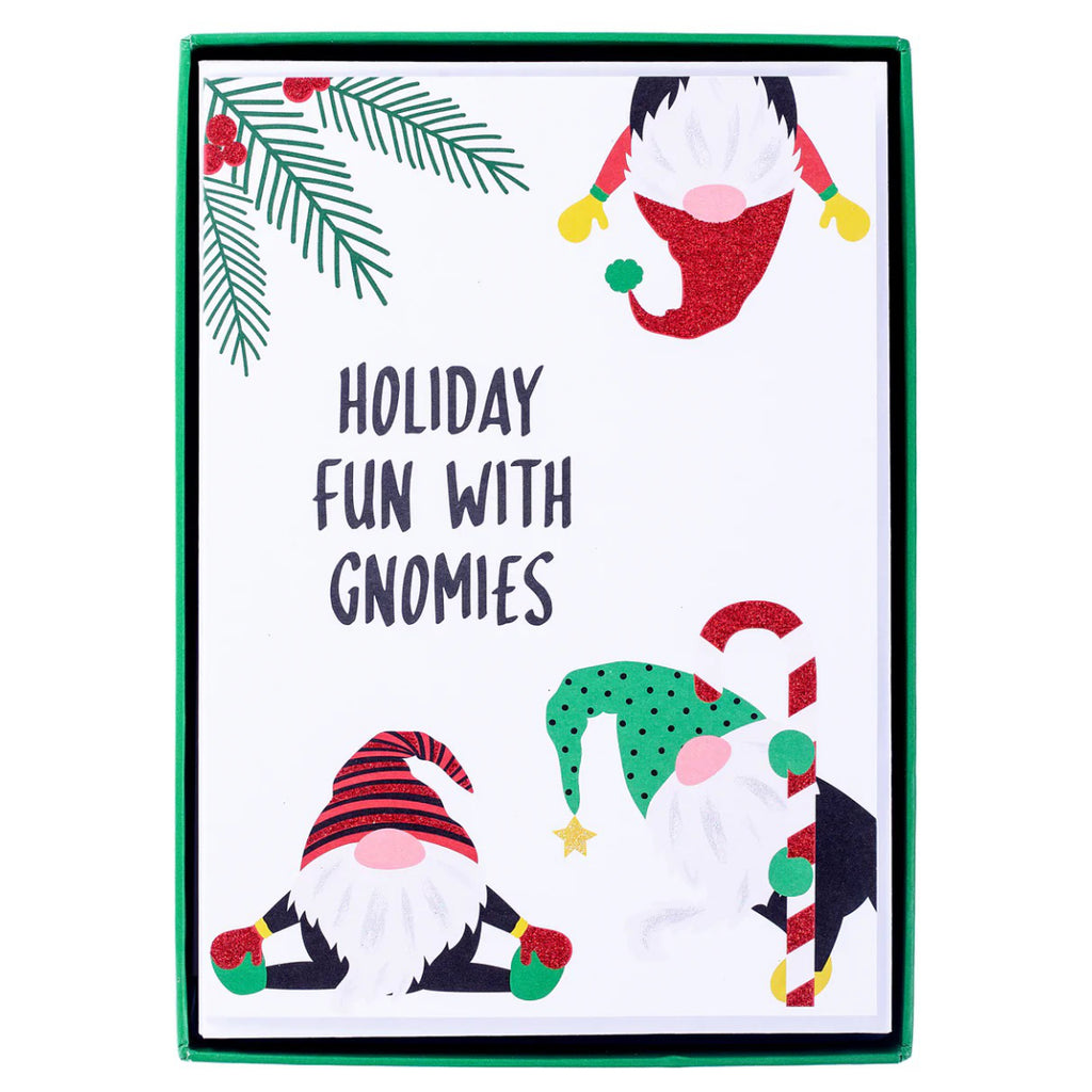 Holiday Fun with Gnomies Classic Boxed Cards