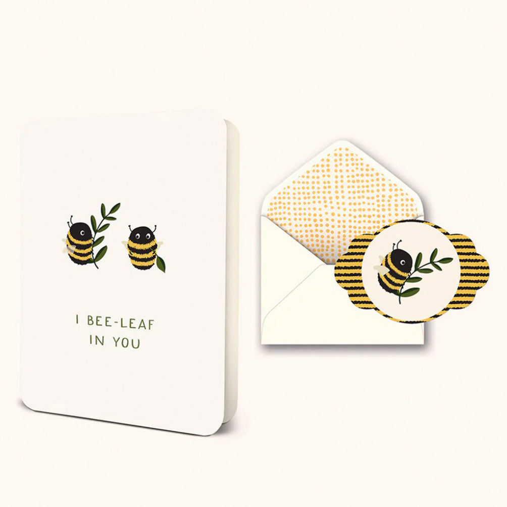 I Bee-Leaf in You Card envelope.