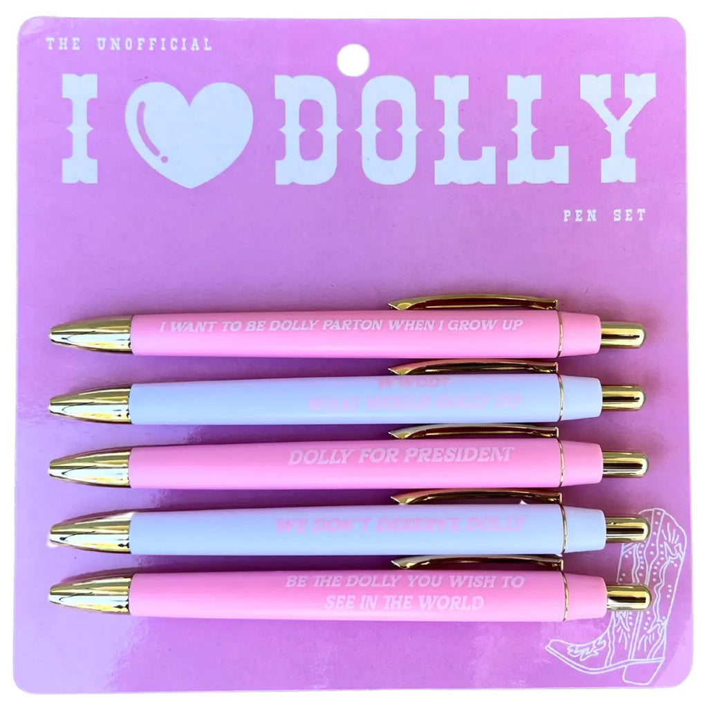 I Love Dolly Pen Set.