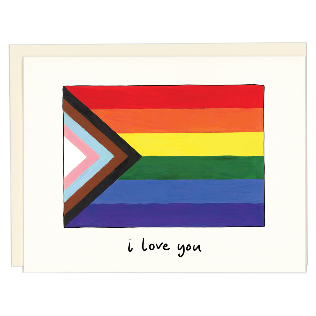 Inclusive Pride Flag Card