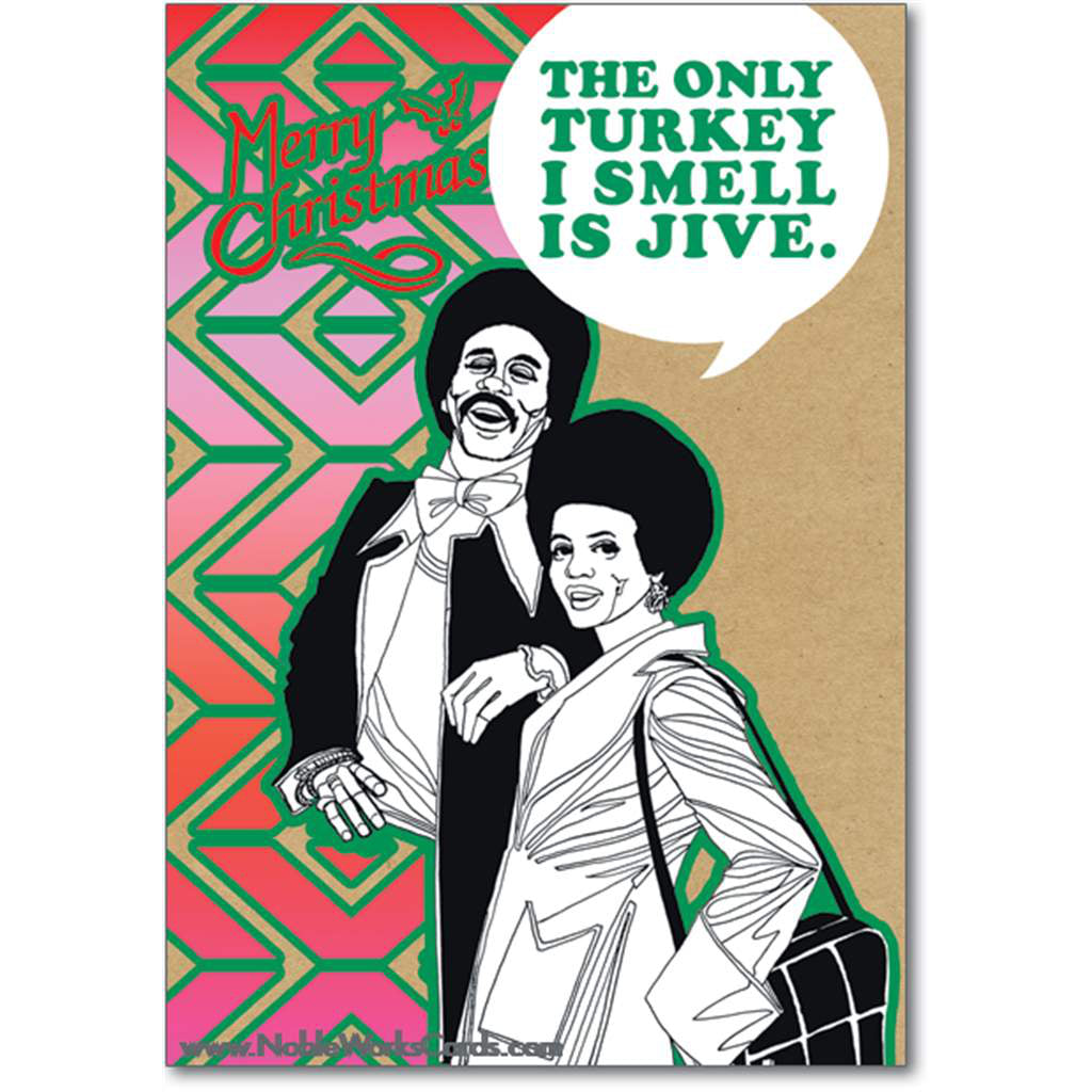 Jive Turkey Card by Nobleworks Outer Layer