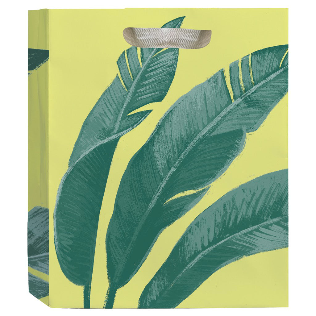 Jungle Queen Palm Medium Gift Bag.