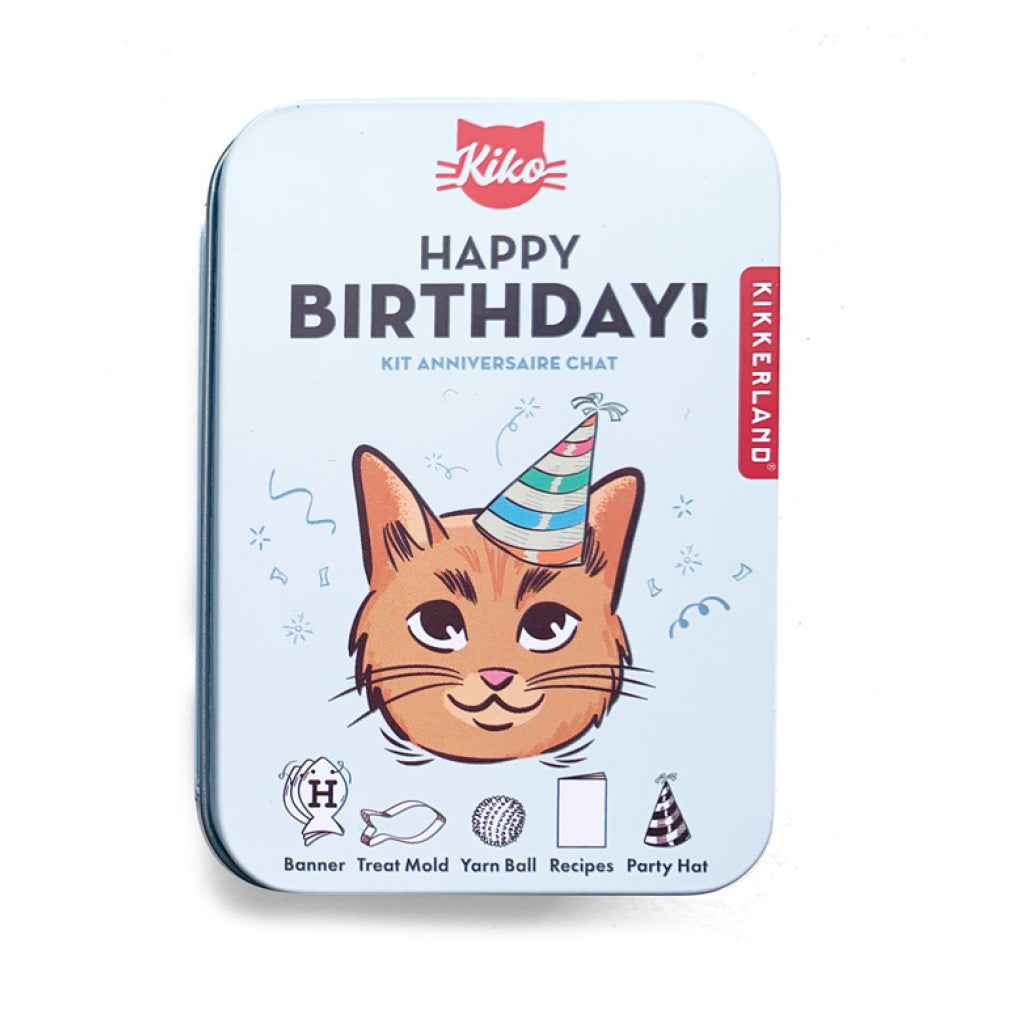 Kiko Cat Happy Birthday Kit packaging.