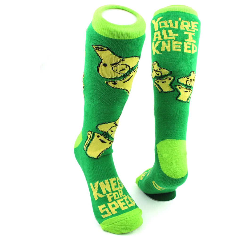 Kneed For Speed Knee Socks.