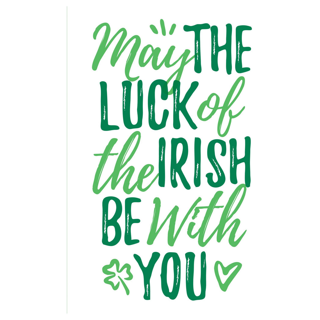 Luck Of The Irish St Patricks Day Card
