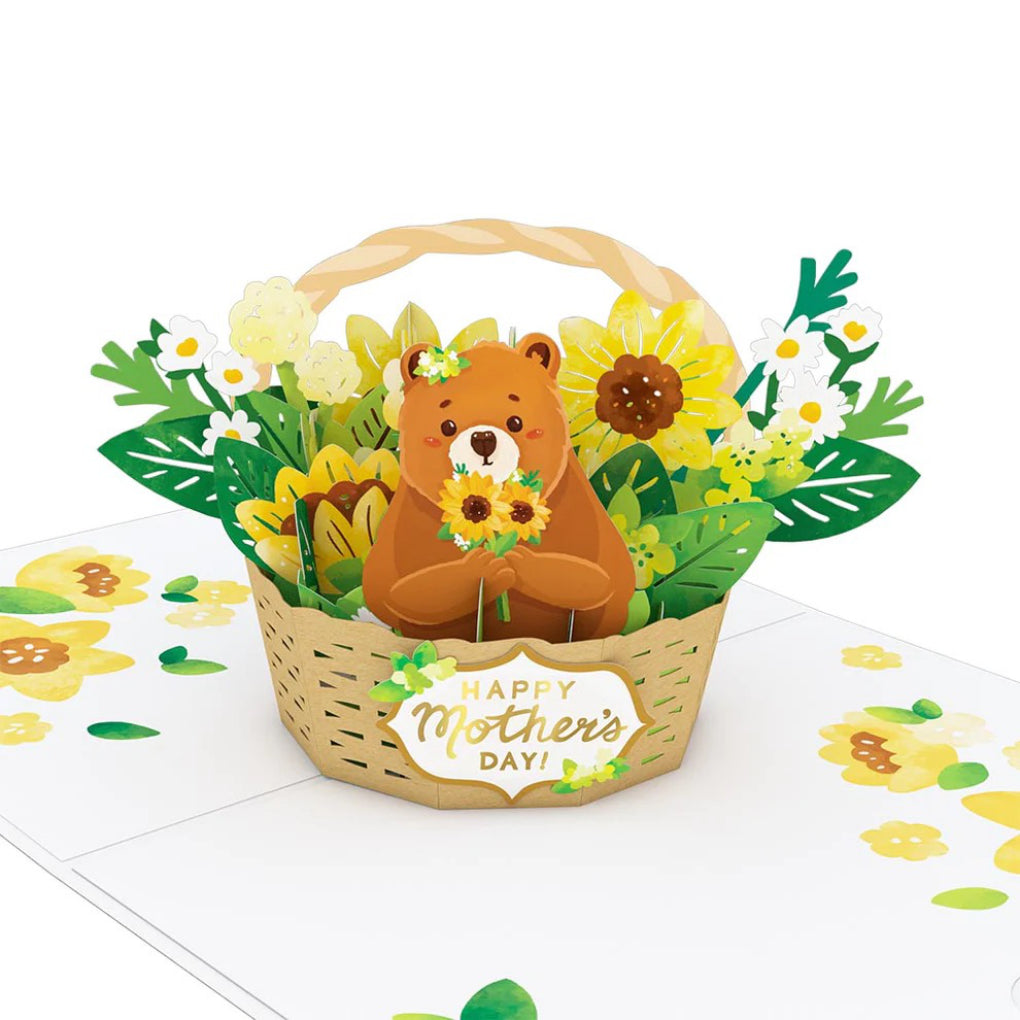 Mama Bear Mother's Day pop up card.