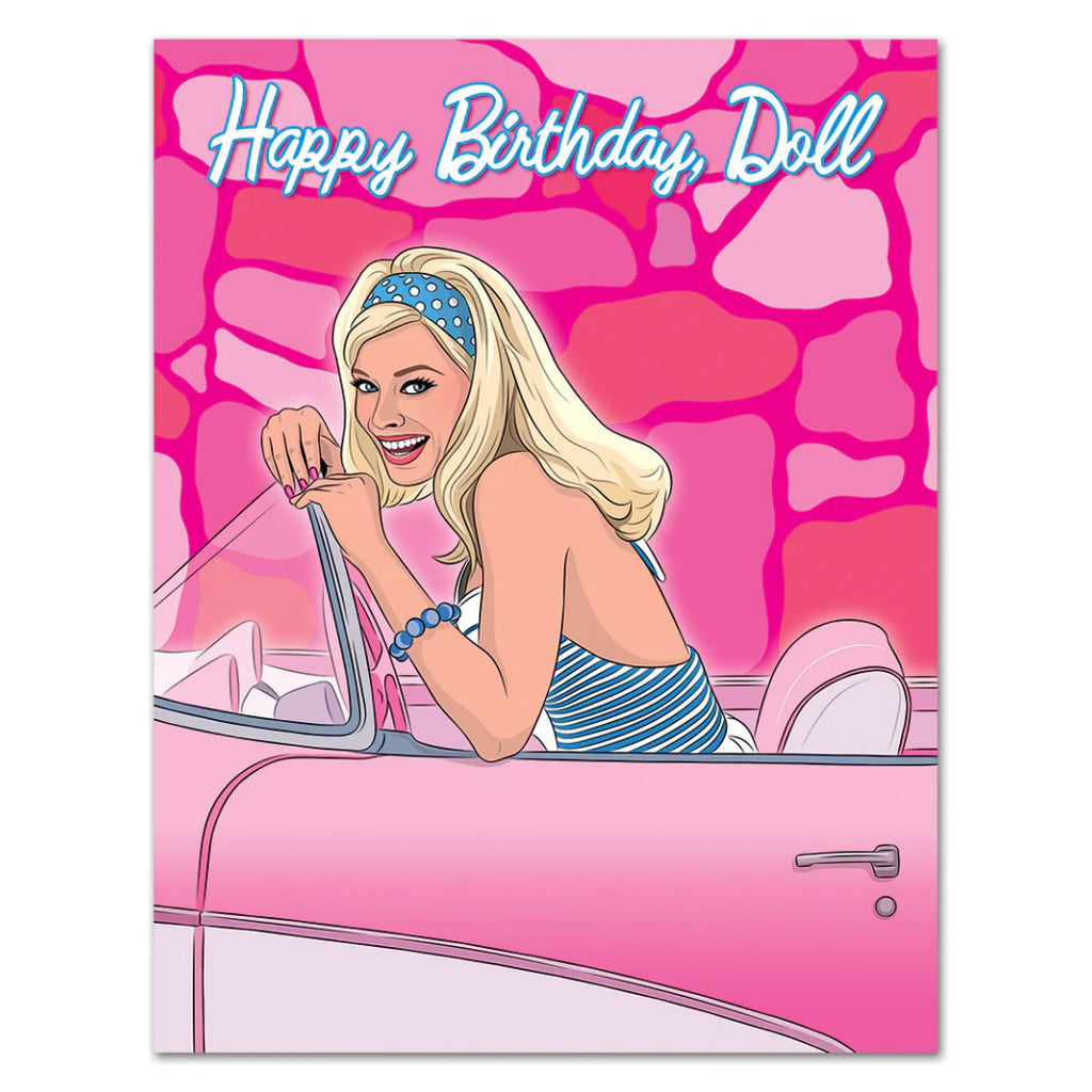 Margot Happy Birthday Doll Card.