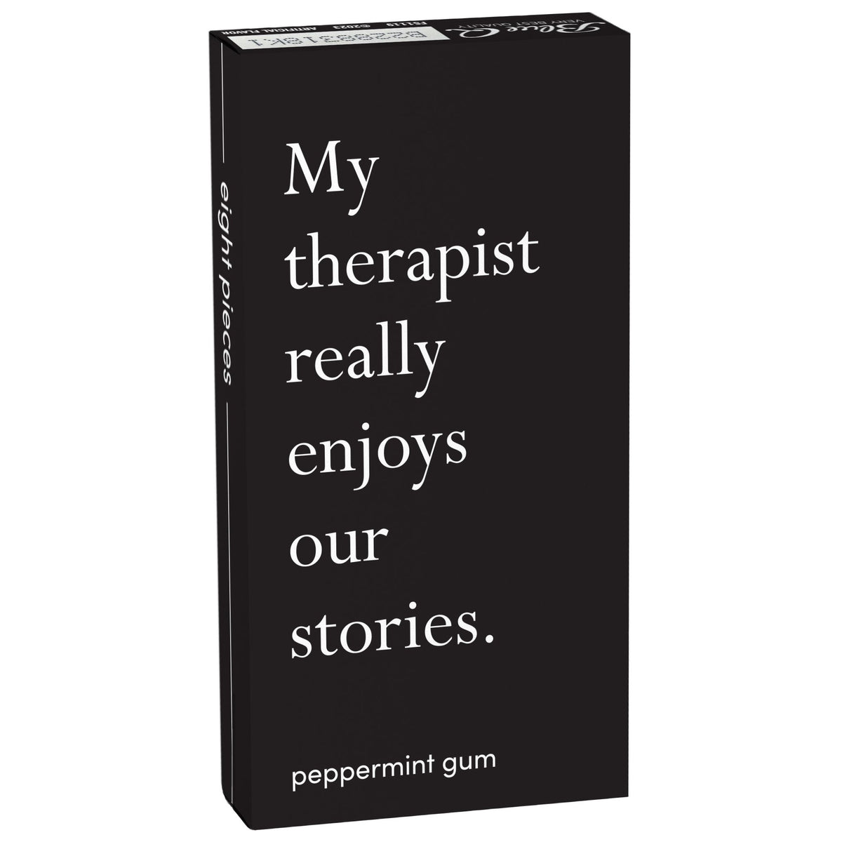 My therapist gum blue q outer layer