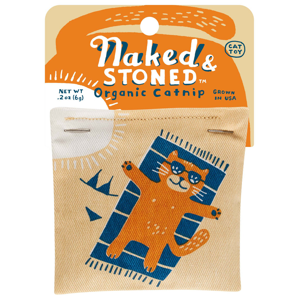 Naked And Stoned Catnip Toy.