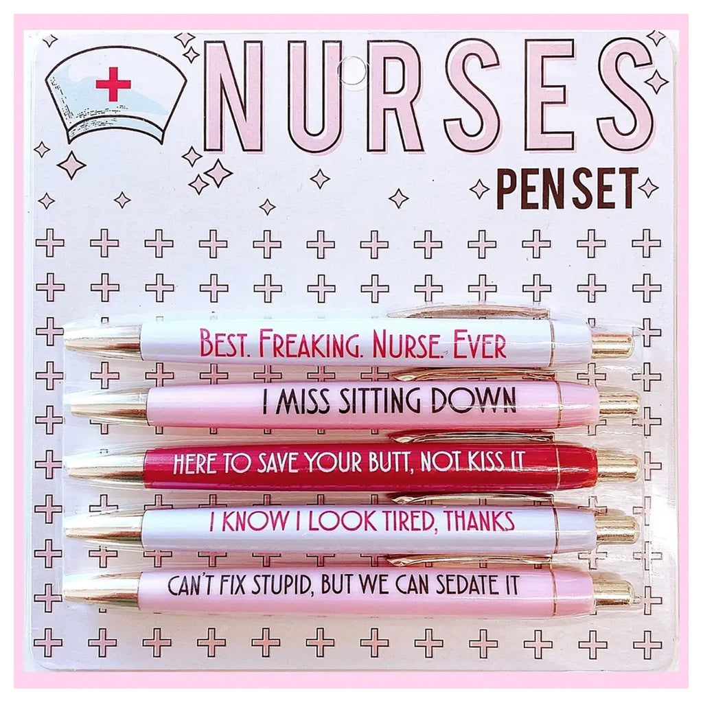 Nurses Pens Set of 5.