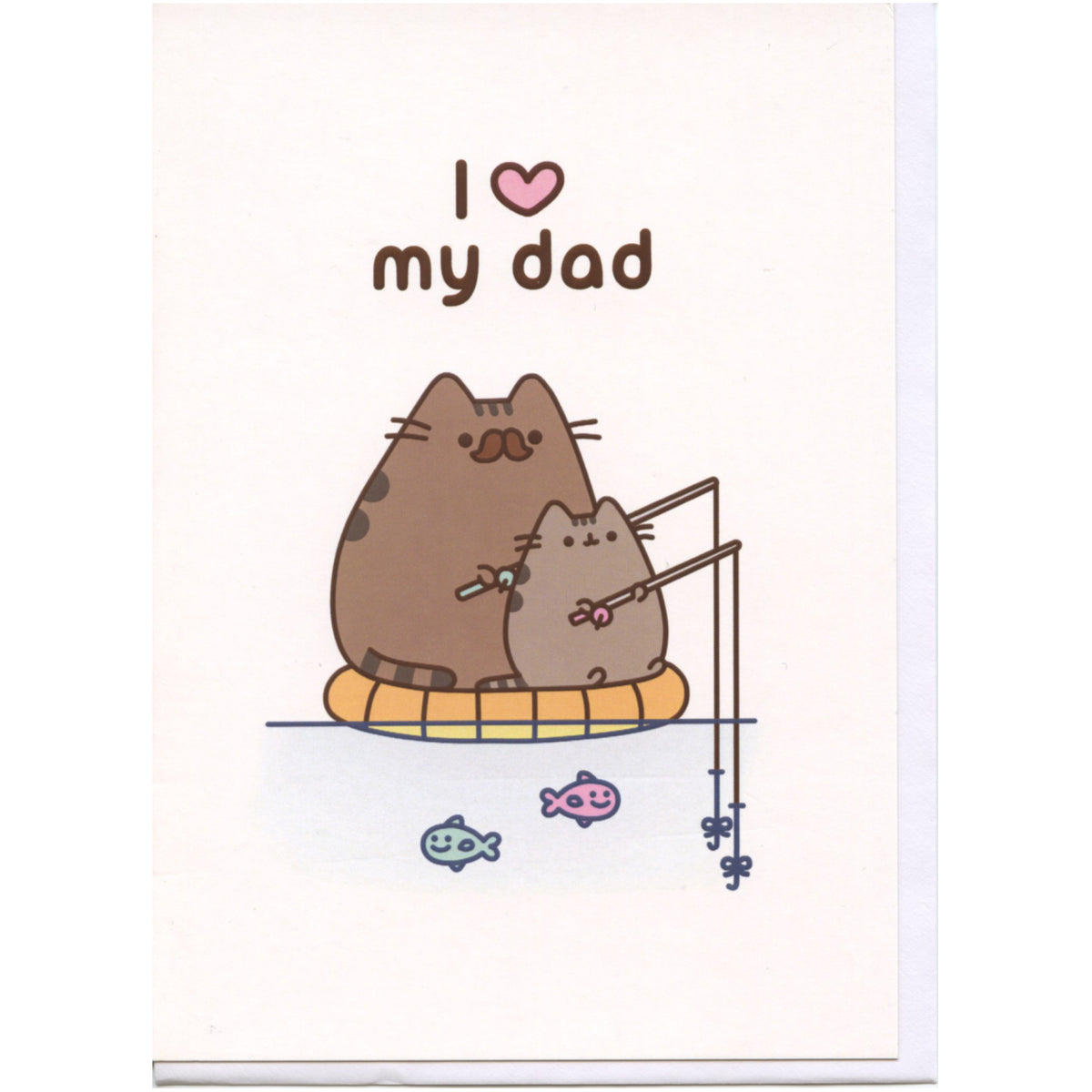 Pusheen Fishing With Dad Card by Hype Cards – Outer Layer