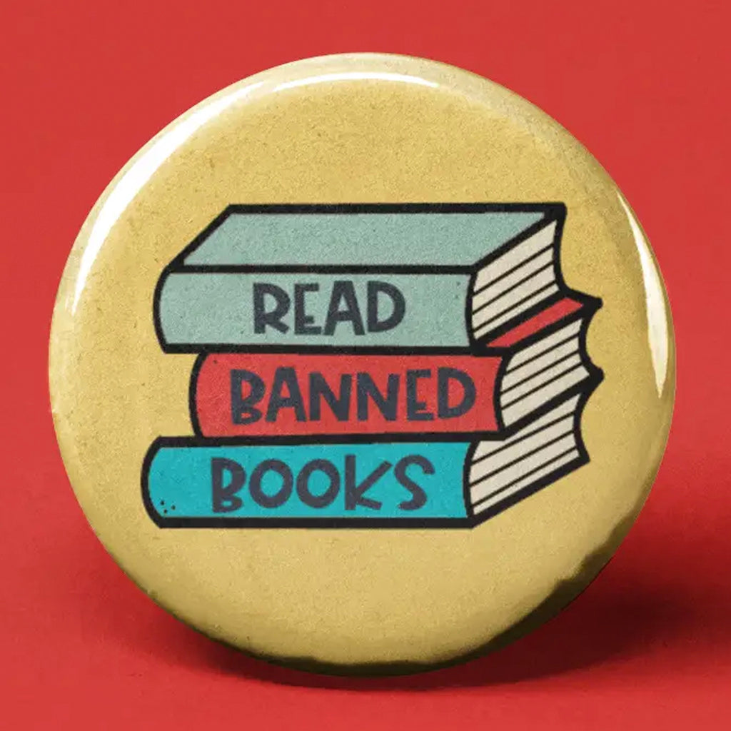 Read Banned Books Button.